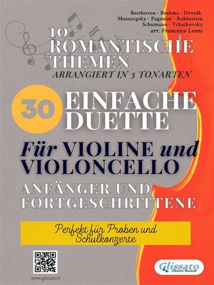 cover image of 30 Einfache Duette Für Violine und Violoncello anfänger und fortgeschrittene